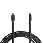 Amazon Basics USB 2.0 Type-C to Lightning Cable (MFi Certified), 3 m, Black