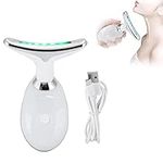 V-Shaped Skin Tightening Anti Wrinkles Machine, Electric Neck Facial Massager, 3 Colors Portable High Frequency Beauty Neck Face Toning Device