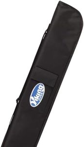 Viking Pool Cue Case 1x1, Black Soft Pool Stick Case for 1 Stick with Shoulder Strap and Pocket, Pool Cue Bag, Billiard Cue Case, Cue Stick Case, Pool Queue Case