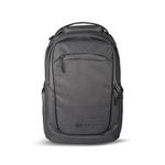 Kenneth Cole Reaction Abrasion-Resistant Parker Laptop Backpack, Black, 1.06L