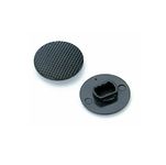 2x Black Analog Thumb Joy stick Button Cap replacements, Compatible with Sony PSP 1000 1001 1002 1003 1004 1005 1006