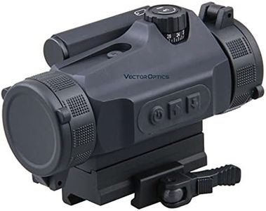 Vector Optics Nautilus 1x30 Tactical Red Dot Scope Sight with Auto Light Sensor & Manual Control, Red Illuminated Reticle, Equipped with Picatinny QD Mount Base, 11 Levels of Illumination