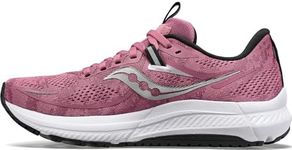 Saucony Womens Omni 21 Running Shoe Running Shoe, Haze/Black, 7