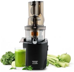 Kuvings - Entsafter REVO830 – Doppelmund, automatisches Schneidesystem – Schwarz