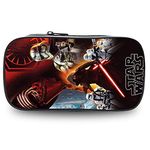 JPYH Star War Print Pencil Case Pens Pouch Bag Pen Makeup Box, Stylish Student Boxes Office Bag Stationary Case Cosmetic Bag with Zipper