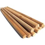 ecofynd 12 inches Wooden Dowel Rods, Pack of 5 | Wood Dowels | Solid Hardwood Sticks for Crafting, Cotton, DIY & More | Sanded Smooth, Kiln Dried, Natural Wood, Unfinished (5, 12 inches)