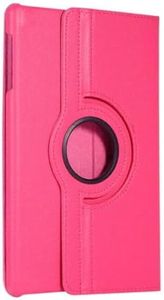 360 Rotating Leather Case Cover For Samsung Galaxy Tab 4 8" SM-T330 T331 T335 Pink