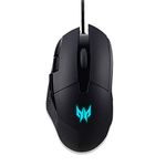 Acer Predator Cestus 315 Gaming Mouse with PixArt Sensor, Adjustable DPI & 8 Buttons Including Burst Fire