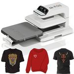 MY PRINT SMART Heat Press Machine with Slider | Industrial T Shirt Printing Machine for Sublimation, DTF & Vinyl | Heavy Duty Heat Transfer Machine for Printing Business Setup (15x15 Smart Heat Press)