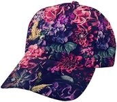 sptvan Baseball Caps Flower Pattern