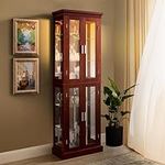 Display Lighted Cabinet with Glass 