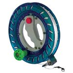 In the Breeze 3447 — 80 LB x 800' 9-inch Braided LineKite Reel, Blue — Kite Flying Accessory — Kite Reel with Line