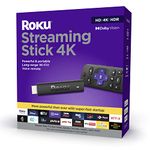 Roku 3820EU Streaming Stick 4K | HD/4K/HDR Streaming Media Player, Black