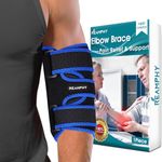 Reamphy Elbow Brace,Comfortable Night Elbow Sleep Support,Elbow Splint, Adjustable Stabilizer Splints, Cubital Tunnel Syndrome,Tendonitis,Ulnar Nerve,Tennis,Fits for Men and Women(Fits Most)