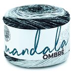 Lion Brand Yarn Company Mandala Ombre Yarn, Joy, One Skein, Cool