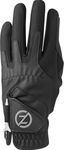 Zero Friction Golf Glove, Left Hand, One Size, Black