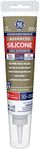 GE Sealants & Adhesives 281 Advanced Silicone 2 Kitchen & Bath Sealant, 2.8oz, White