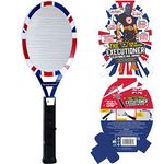 The Executioner UK Fly Zapper Mosquito, Wasp, Bug, Insect Killer Swatter, Electric Fly Zapper Racket Single Layer for Efficient Zapping Indoor Outdoor