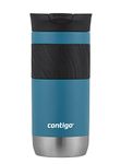 Contigo Byron 2.0 thermo mug, stainless steel insulated mug with Snapseal closure, coffee mug to go, 100% leak proof, dishwasher safe lid, BPA free, keeps warm up to 6 hours, 470 ml