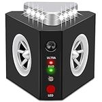 Angveirt Plug-in Mice Repellent Ultrasonic Pest Repeller Rodent Repellent Electronic Mouse Deterrent Rat Control with Ultrasounds 12 Strobe Lights for RV Garage Indoor Use Patent Pending
