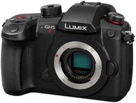 Panasonic LUMIX GH5M2, 20.3MP Mirrorless Micro Four Thirds Camera with Live Streaming, 4K 4:2:2 10-Bit Video, Unlimited Video Recording, 5-Axis Image Stabilizer DC-GH5M2 Black