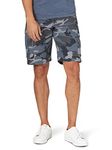 Wrangler Authentics Men's Stretch Twill Cargo Shorts, Turbulence Camo, 34