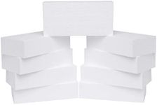 Silverlake Craft Foam Block - 9 Pack of 8x4x2 EPS Polystyrene Blocks for Crafting, Modeling, Art Projects and Floral Arrangements - Sculpting Panels for DIY School & Home Art Projects (9 Pack)