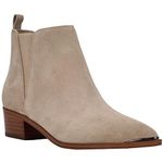 Marc Fisher Womens Mady Suede Chelsea Boots, Medium Natural, 6 UK