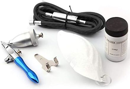 Fengda Aérographe Pistolet Jet de Sable BD-R 178 avec la buse 0,5 mm + Sable