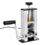 QWORK® Wire Stripper Machine for Ø1-25 mm Wires, Adjustable Cable Feeding Hole, Manual Operation & Drill Powered