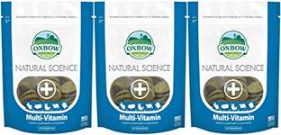 (3 Pack) Oxbow Natural Science Multi-Vitamin Overall Health Small Animals 4.2-Oz