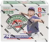 2025 Panini Prospect Edition Baseball Hobby Trading Card Box (4 Autographs Per Box)