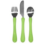 Green Sprouts Learning Cutlery Set (12 to 48 Months, Green)