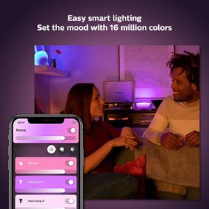 Philips Hue Go 2.0 Portable Smart LED Light – Rechargeable, White
