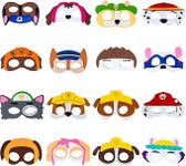 Kids Party Birthday Maskspaw, 16 PC