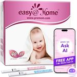 Easy@Home Ovulation Test Strips and Pregnancy Test Strips Combo Kit