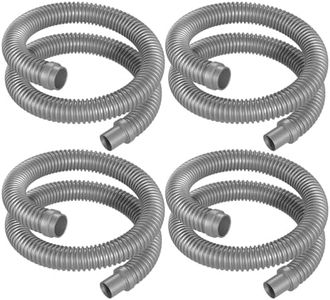 HOMNUTS 4 Pack Pool Vacuum Hose for In-ground Pools, 1.5 Inch by 5 Feet Swimming Pool Replacement Hoses, Compatible with Most Brands of Automatic Cleaners