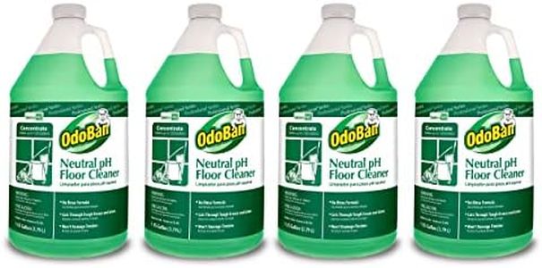 OdoBan Professional Series Neutral pH No Rinse Floor Cleaner Concentrate, 4 Gallons