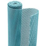 DAZZ Shelf Liner, Vinyl, Teal Blue, 18" x 8'