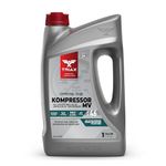 TRIAX Kompressor MV ISO 46, Multi Vis, Full Synthetic Air Compressor Oil for: Rotary, Vane, Screw, Reciprocal, Silent Air Compressors High Temp, 20,000 Hour Life (1 Gallon)