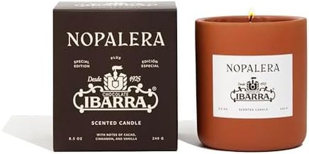 Nopalera Ibarra Chocolate Candle | Coconut Soy Wax | 8.5oz