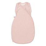 Tommee Tippee Baby Sleep Bag for Newborns, The Original Grobag Swaddle Bag, Hip-Healthy Design, Soft Cotton-Rich Fabric, 3-6m, 1.0 TOG, Blush