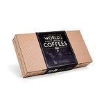 Original Gourmet Coffee Gift Set for Men & Women – 10 of The World’s Finest Single Estate Specialty & Organic Coffees | Brew & Enjoy Anytime, Anywhere | Hamper Style Letterbox Gift Idea for Him & Her