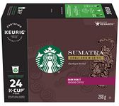 Starbucks Sumatra, Dark Roast Coffee, Single Serve Keurig K-Cup Pods, 24 Capsules