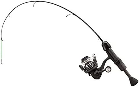 13 FISHING - The Snitch Pro Spinning Ice Fishing Combo - 29" with Flex-Core Quick Action Tip - SNPC-29
