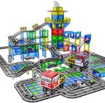 SKTMYY 150PCS Magnetic Tiles Road S