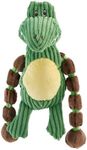 Charming Pet Thunda Tugga Plush Dog Toy - Tough and Durable Interactive Soft Animal Squeaky Tug Toy, Gorilla