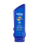 COPPERTONE Sport 4-in-1 Performance Sunscreen Lotion SPF 30, Water-Resistant and Lightweight Face and Body Sunscreen, Oxybenzone Free Sunscreen with Broad Spectrum UVA/UVB Sun Protection, 259 mL