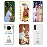 DesireValley Customized Personalized Print Own Photo Mobile Back Cover | Apple iphone Samsung Oneplus Realme Xiaomi Redmi Vivo Oppo Infinix iqoo Poco Moto