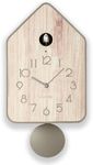 Guzzini 168606158-CN Pendulum "QQ-UP" Wood Wall Clock